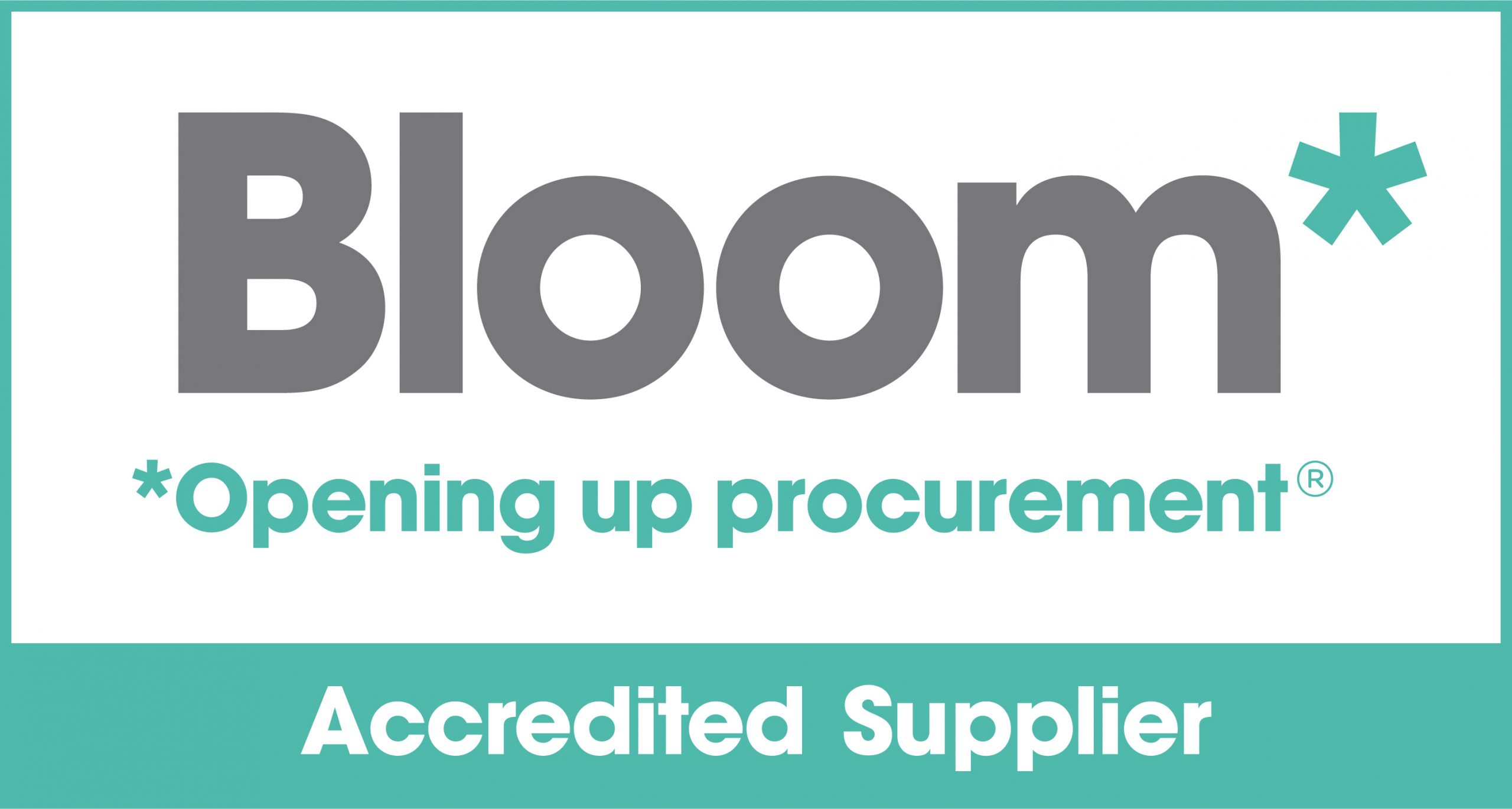 Accredited supplier on the Bloom procurement OJEU compliant framework